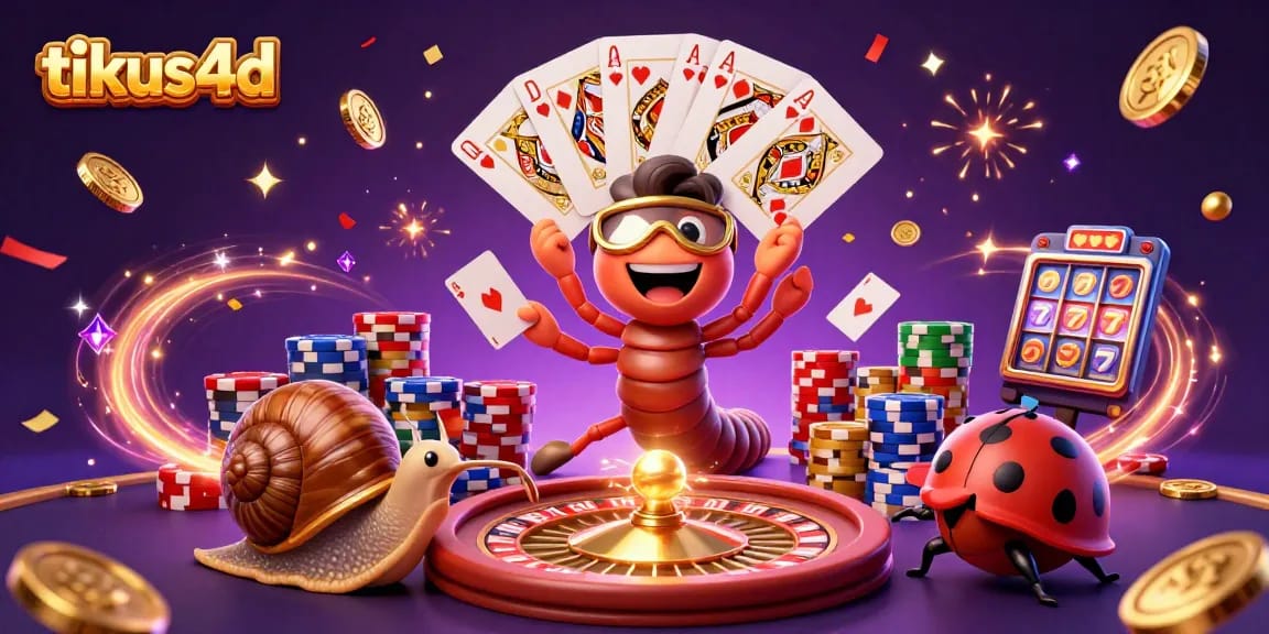 Experience winning strategies with tikus4d as a millipede dealer and high-roller in vibrant casino action.