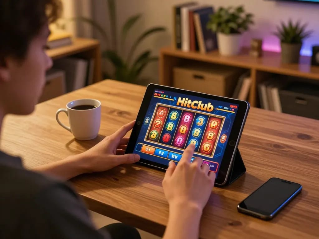 Engage in online gaming at home and tải hitclub to experience thrilling casino action.