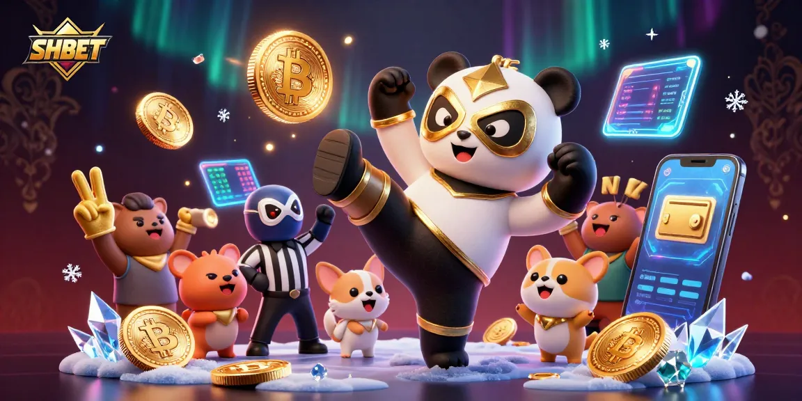 Experience the thrill of SHBET's online gambling with a dynamic animated scene of excitement and energy.