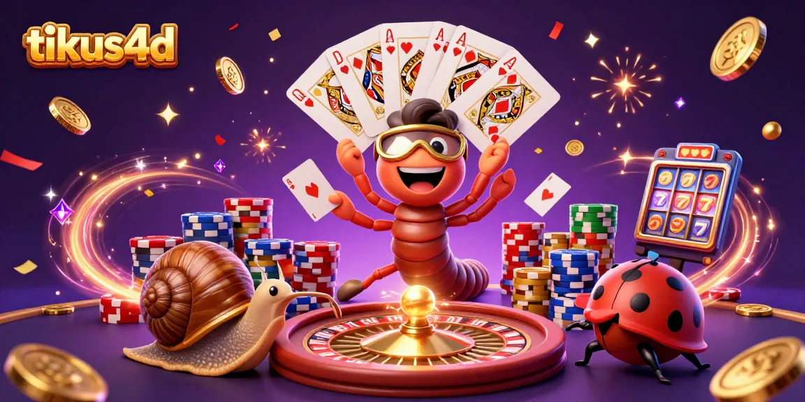 Experience winning strategies with tikus4d as a millipede dealer and high-roller in vibrant casino action.