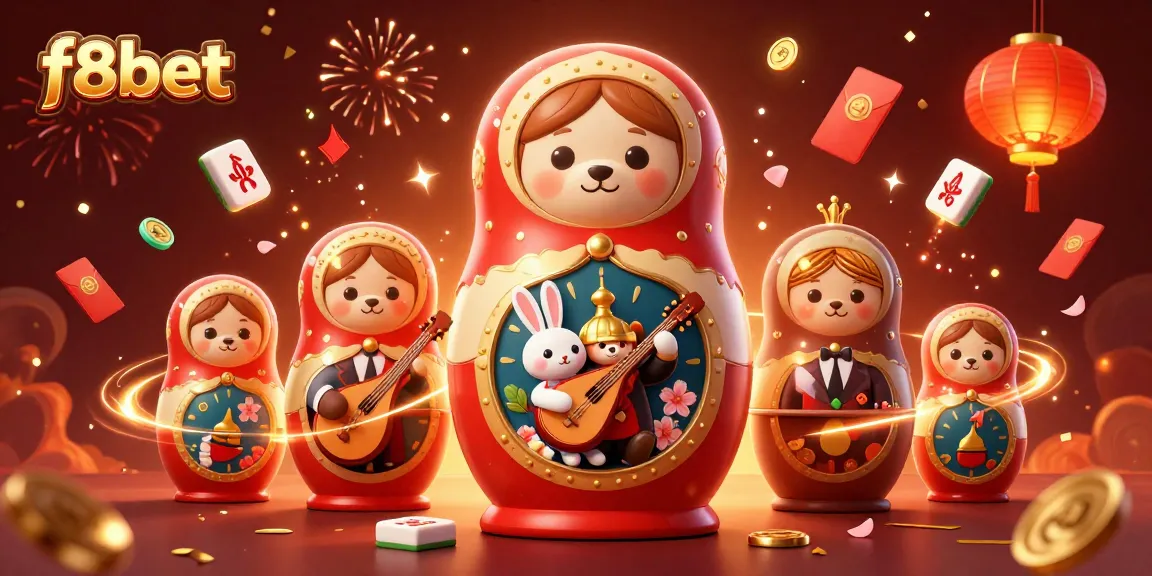 Experience the excitement of f8bet with enchanting casino-themed elements in a vibrant 3D scene.