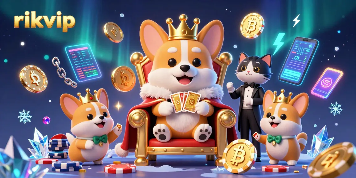 Discover winning strategies at rikvip with engaging 3D casino illustration highlighting vibrant gaming elements.
