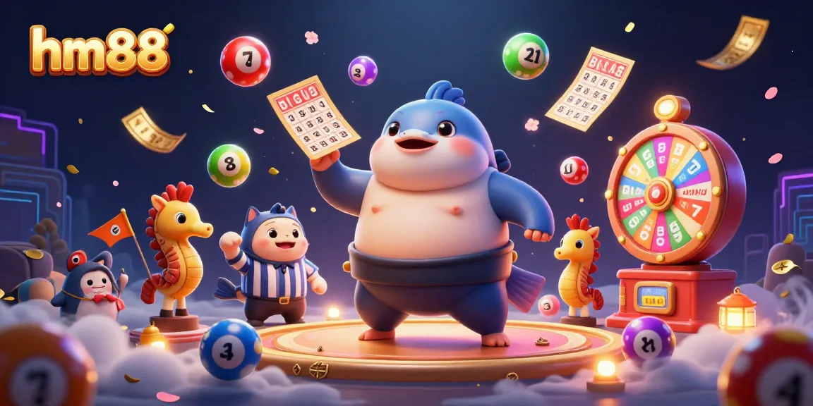 Exciting gameplay at hm88 with a dynamic fugu character in a colorful underwater casino scene.