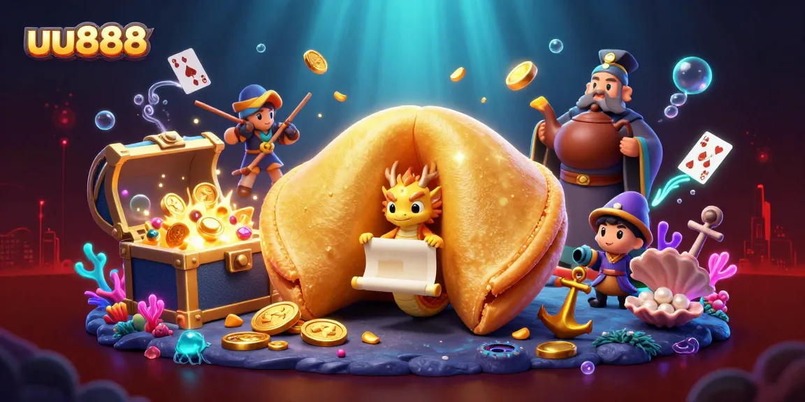 Experience thrilling chances with uu888 as a wise dragon guards a golden fortune in a vibrant casino scene.