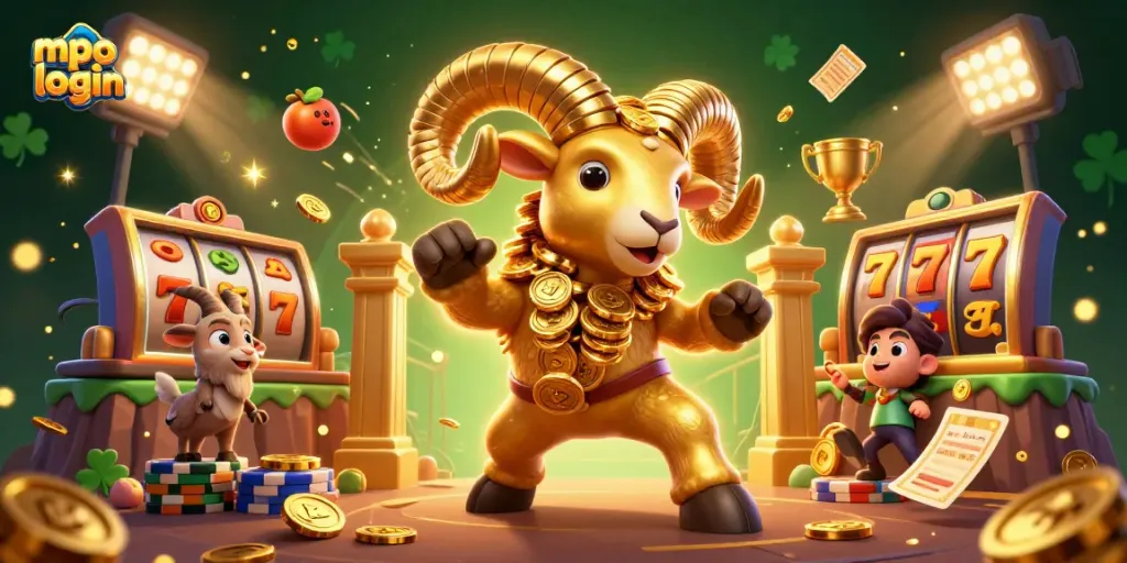 Menangkan jackpot dengan mpo login di slot gacor, ram emas menyemarakkan suasananya.