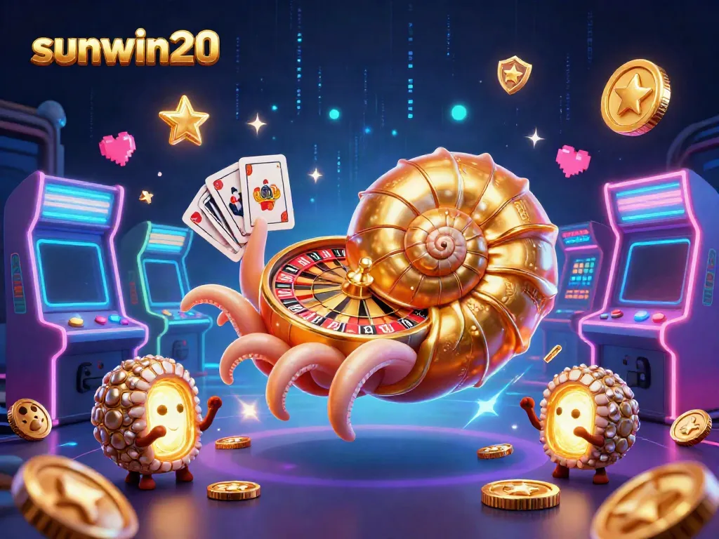 Play at sunwin20 with vibrant casino elements and dynamic 3D characters in thrilling action.