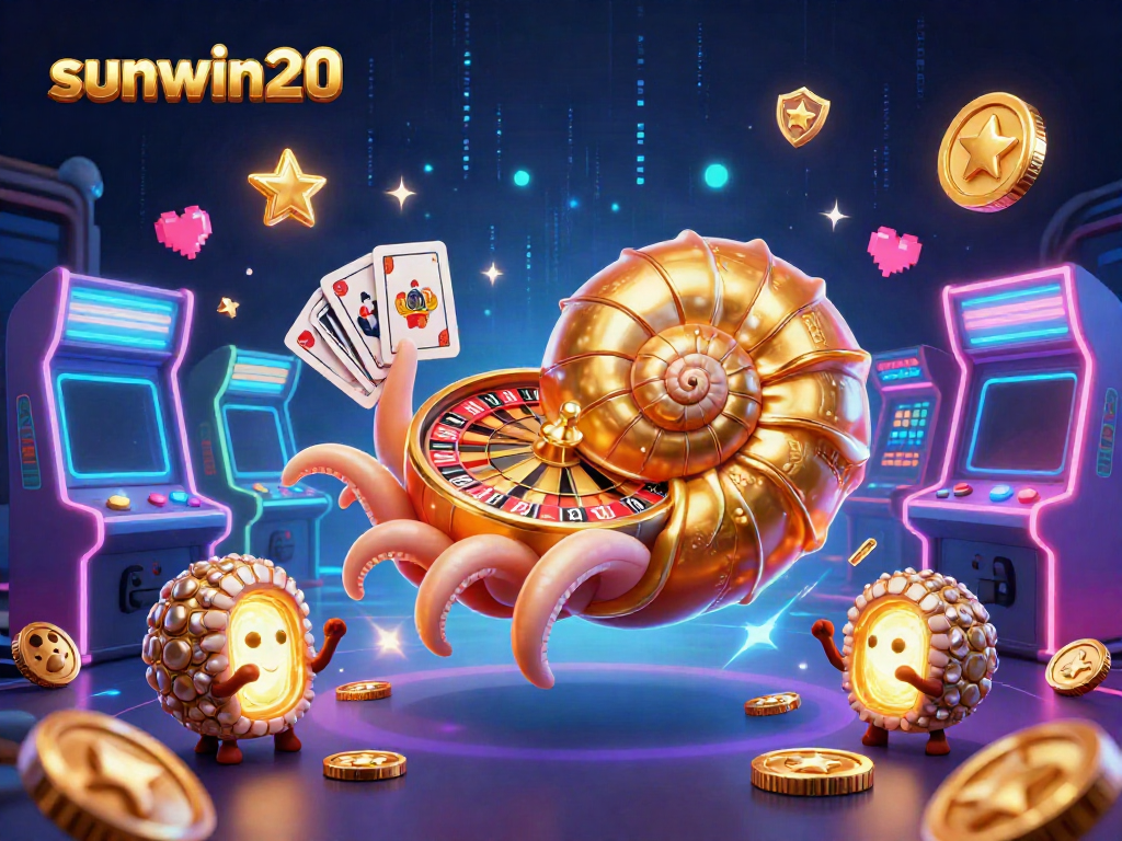 Play at sunwin20 with vibrant casino elements and dynamic 3D characters in thrilling action.