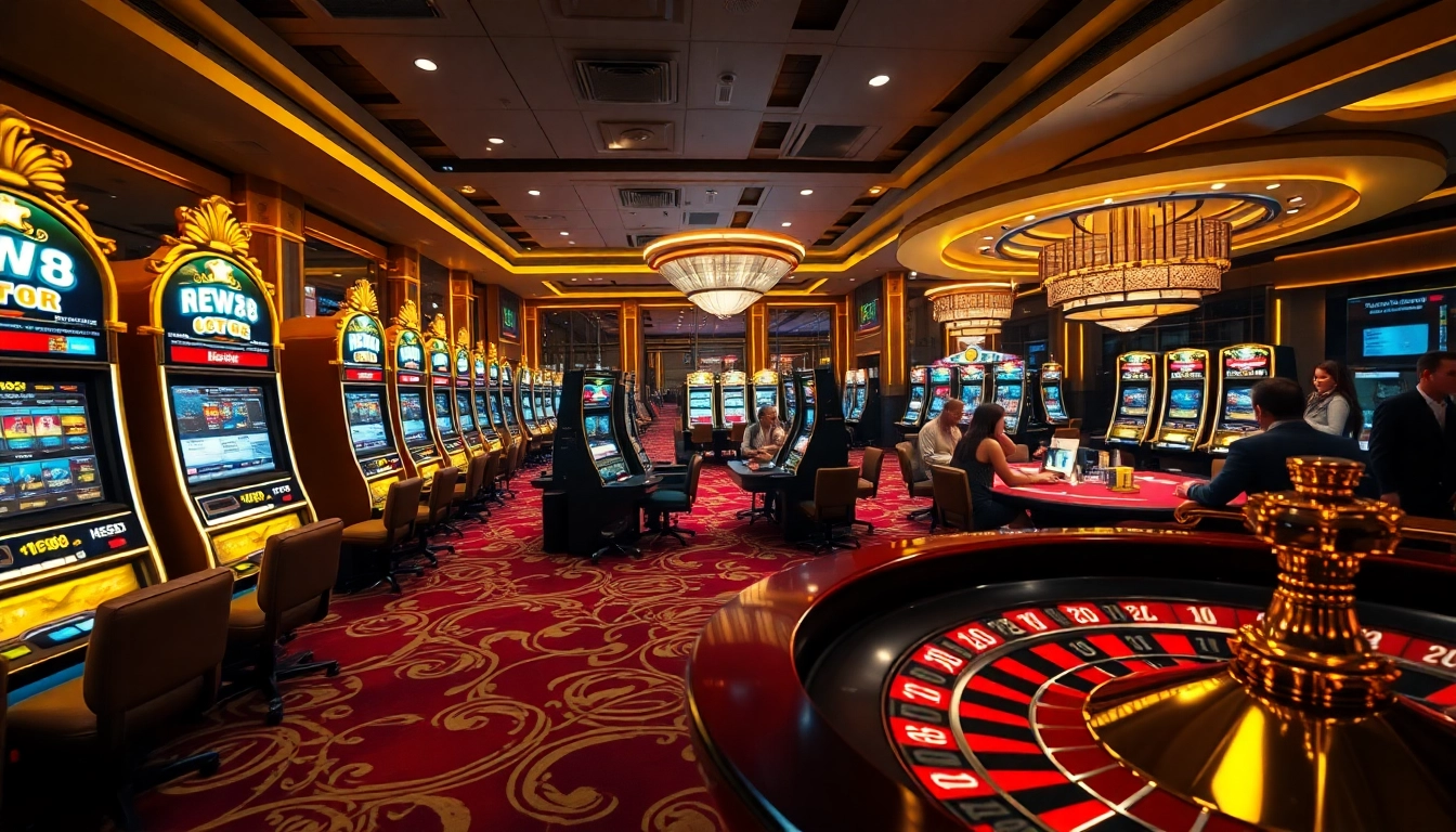 Experience the thrill of New88's casino with vibrant tables and exciting games.