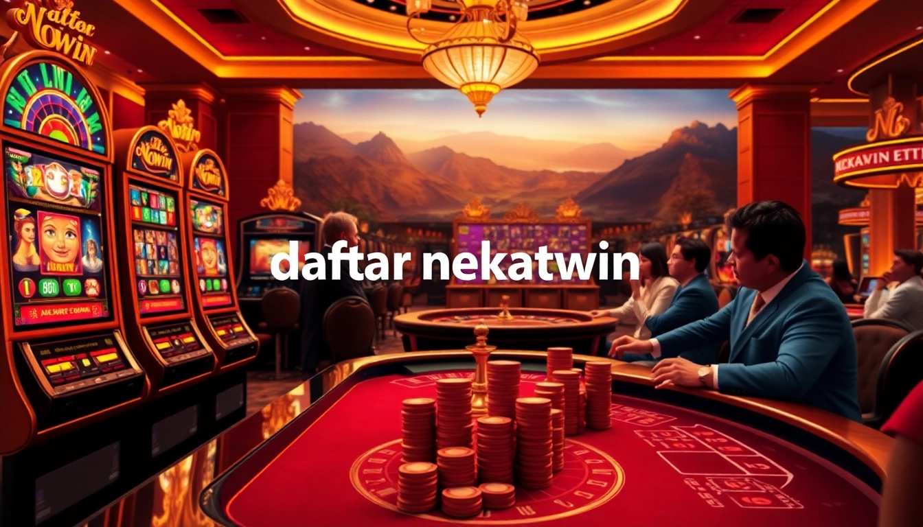 Experience thrilling gameplay at NEKATWIN with vibrant slot machines and easy daftar nekatwin registration.