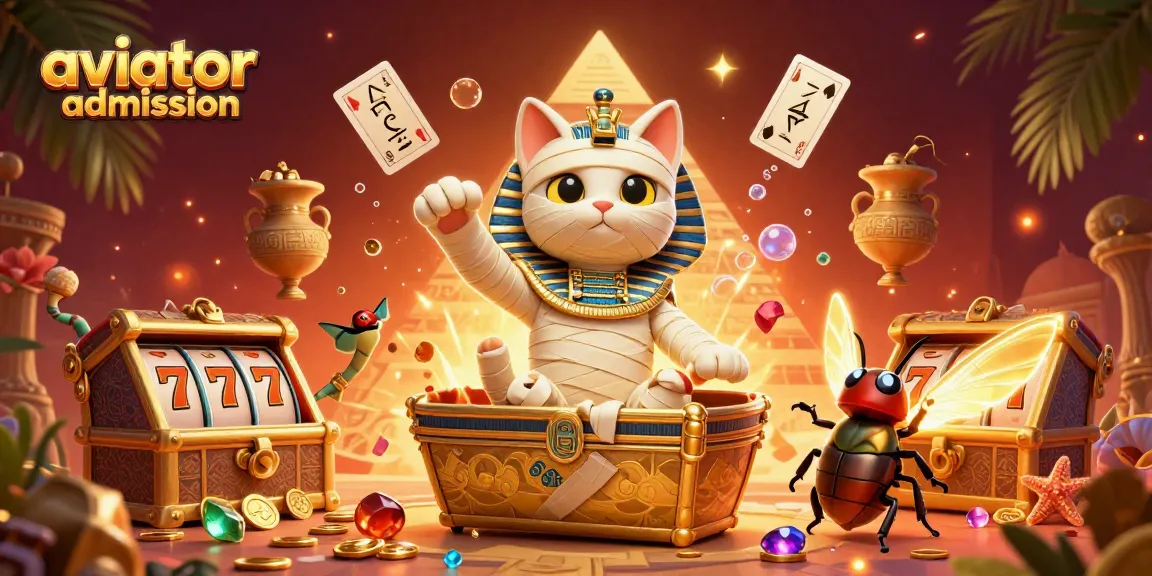 Aviator admission signals excitement as players enjoy the thrilling mummy-themed casino game.