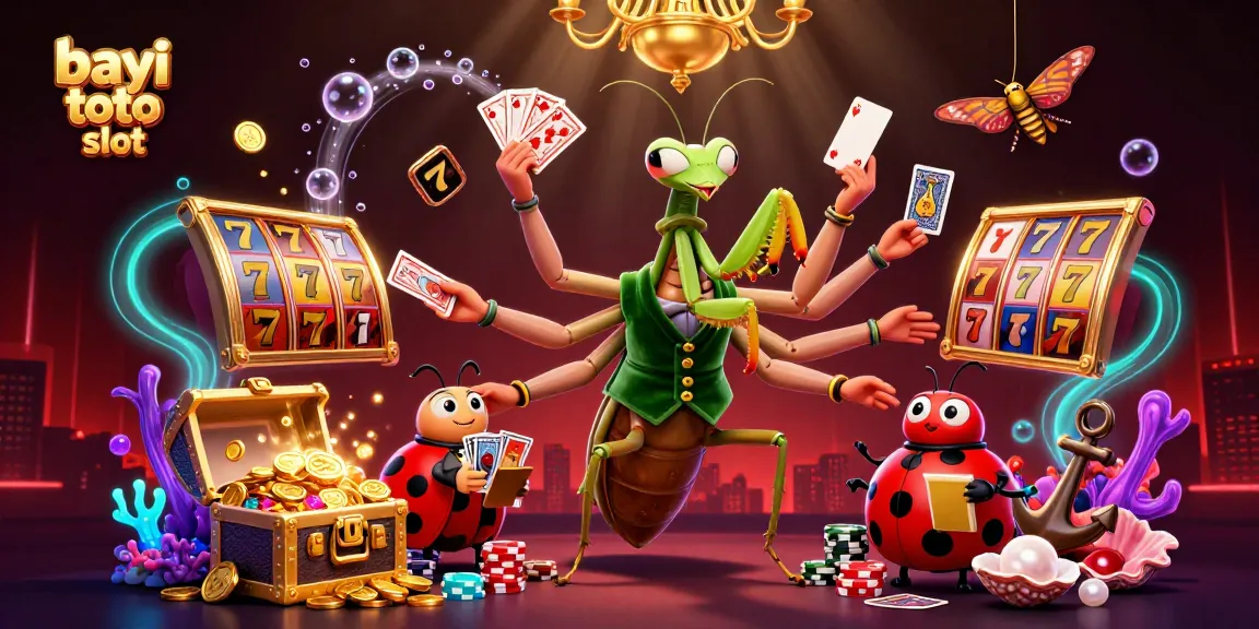 Experience exhilarating action at bayi toto slot with a vibrant casino scene featuring dynamic characters and gaming elements.
