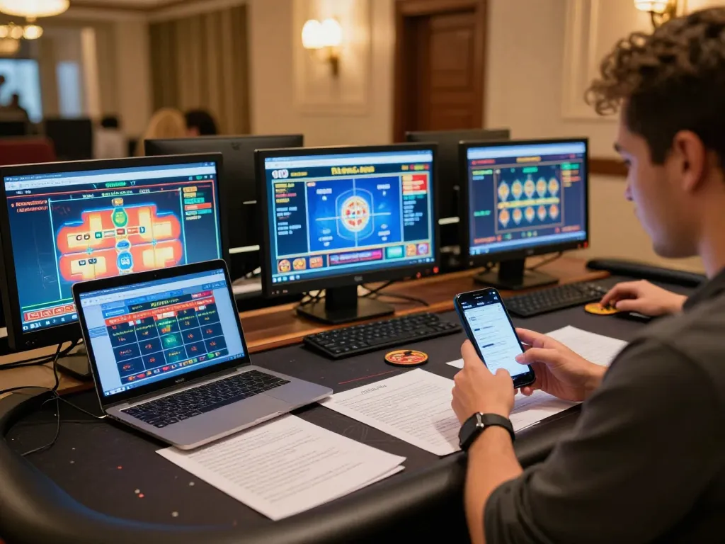 Engaging in online gaming strategies on 68win com while analyzing gameplay notes