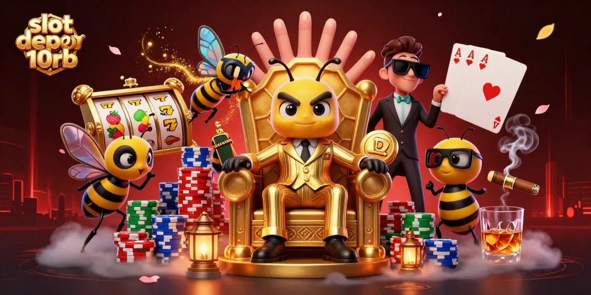 Experience the thrill of slot depo 10rb with vibrant graphics, winning symbols, and engaging characters.