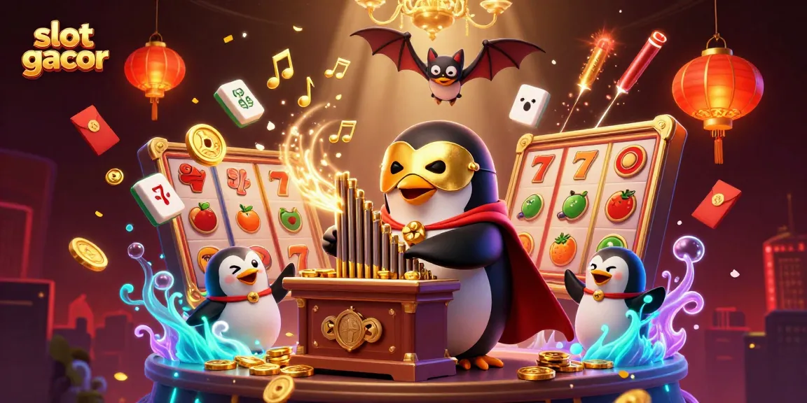 Menangkan jackpot di slot gacor dengan simbol buah berkilau dan karakter kartun dalam suasana meriah.