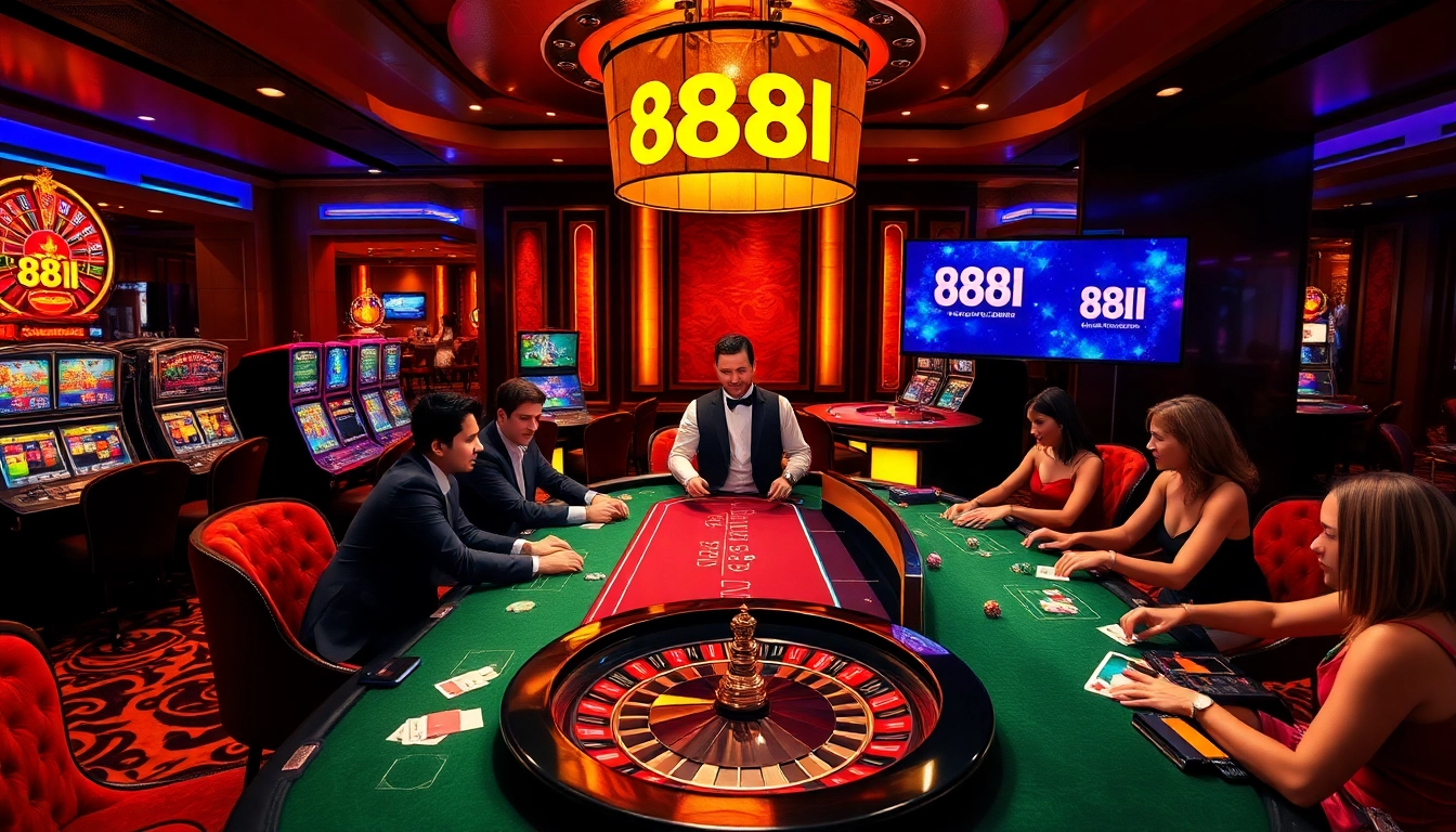 Experience luxury gaming at 88I with professional dealers, vibrant slots, and thrilling poker gameplay.