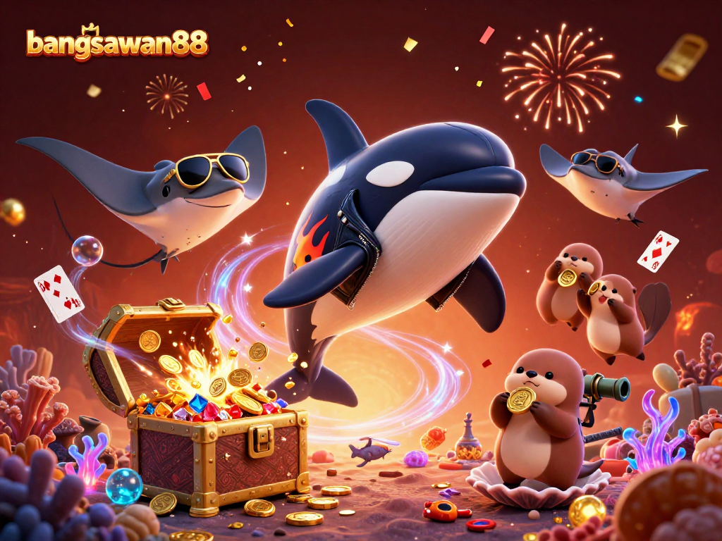 Engage with bangsawan88 as you enjoy thrilling underwater casino adventures featuring vibrant characters and treasures.