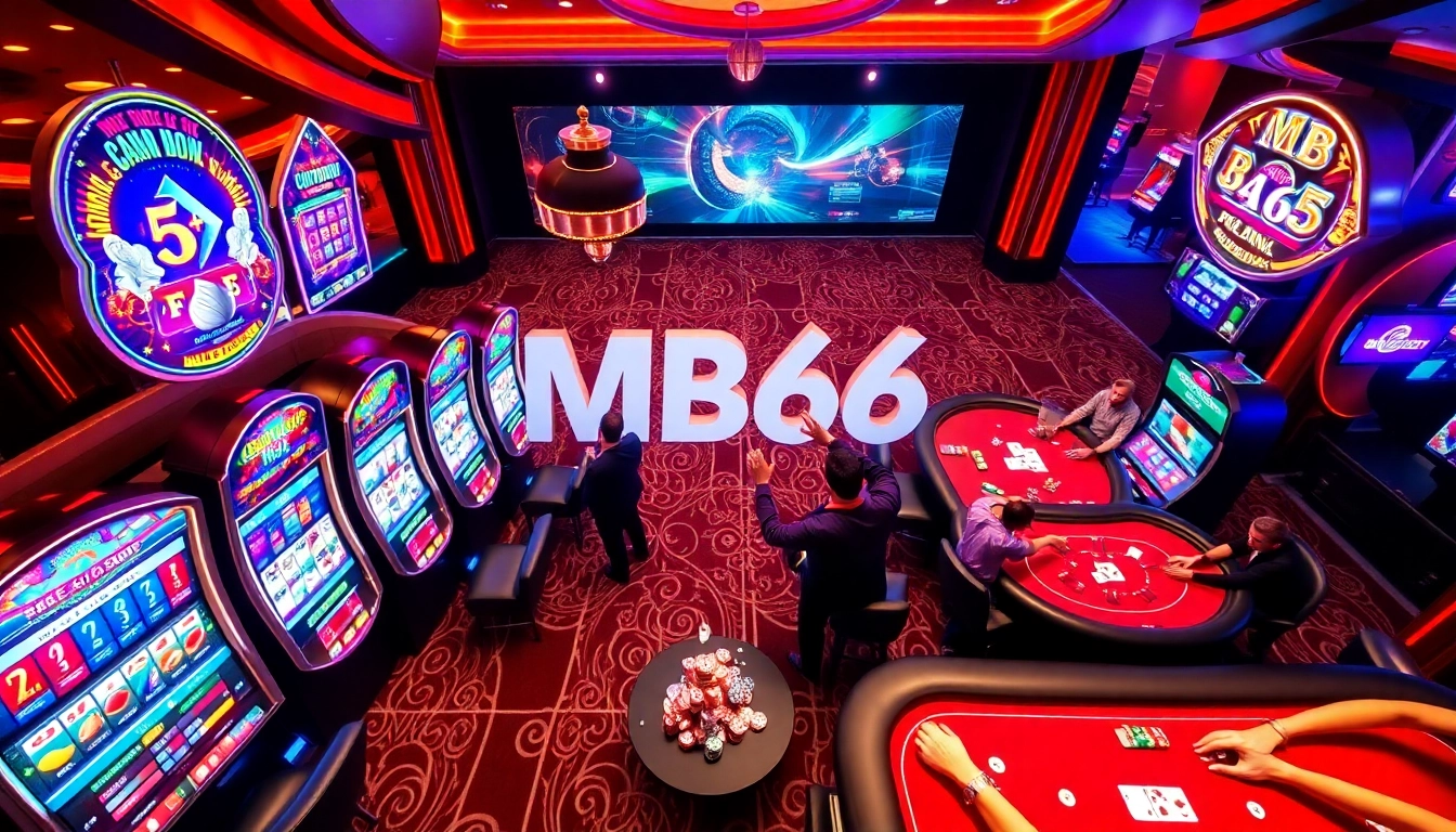 Experience the thrill of winning at MB66 with vibrant casino games and dynamic betting.