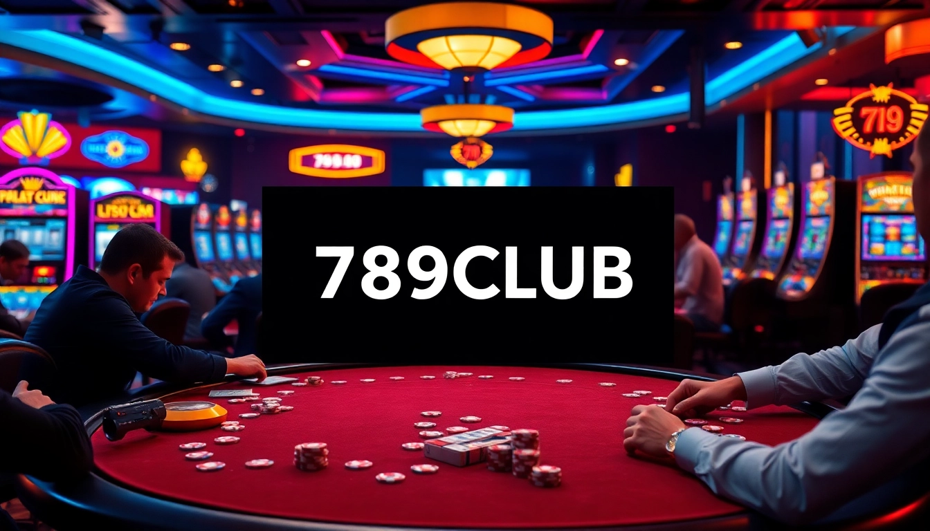 Join the thrill at 789CLUB with lively games and professional casino settings.