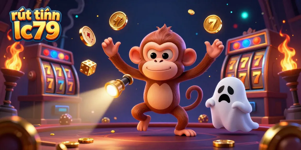 Rút tiền lc79, trải nghiệm game bài đổi thưởng với hình ảnh vui nhộn và đầy màu sắc.