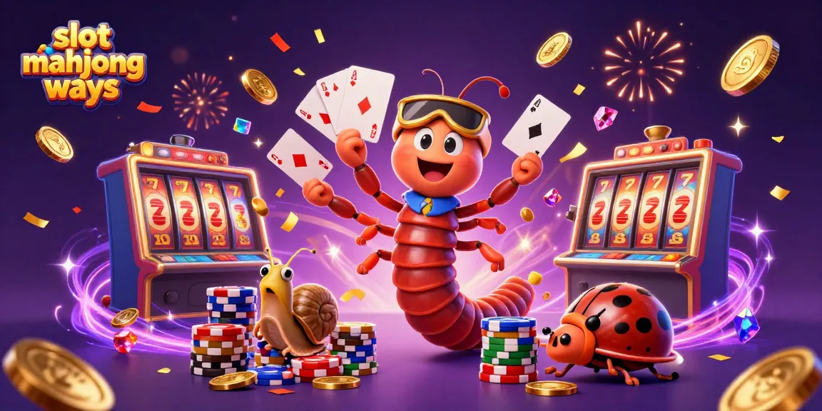 Experience winning with slot mahjong ways as luck spins in a vibrant 3D casino scene.