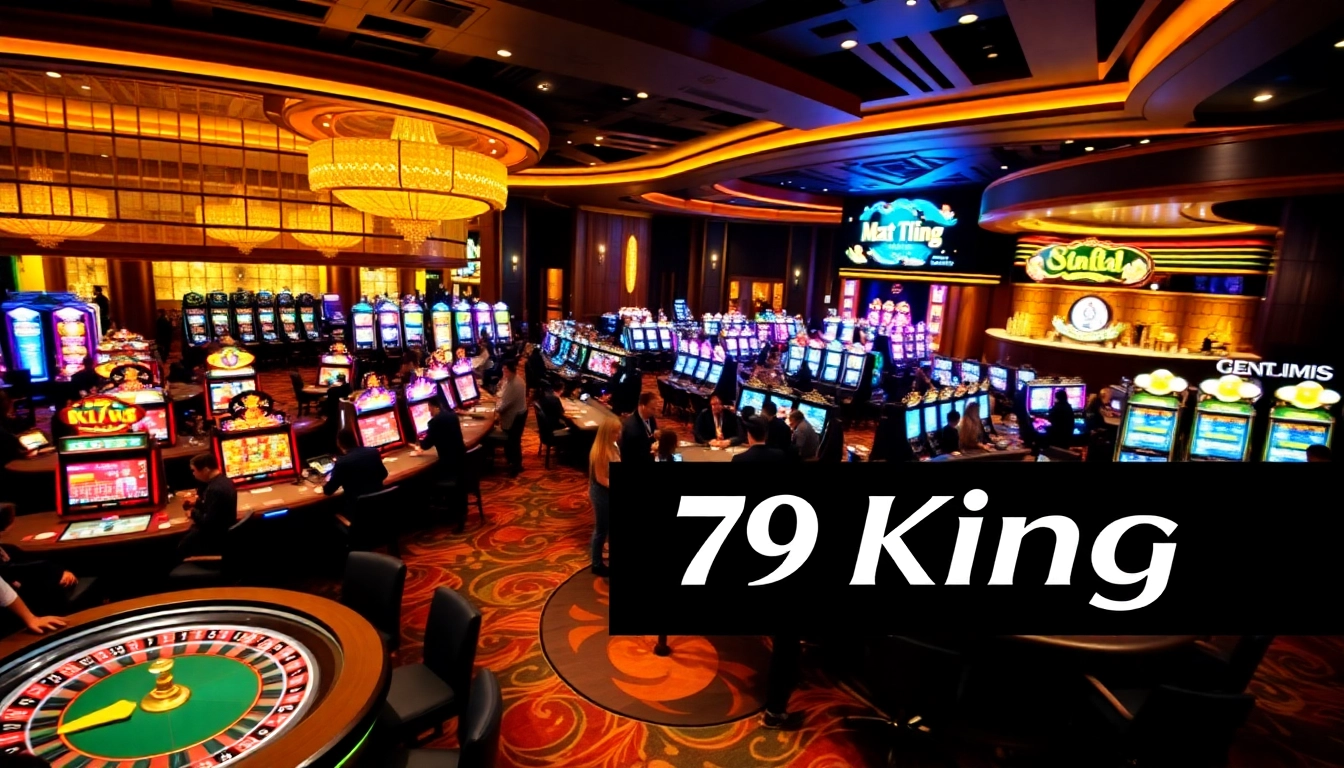 Engaging gameplay at 79 King Casino with vibrant tables and enthusiastic players.