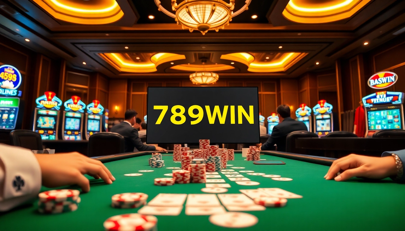 Engaging players at a luxurious gaming table representing https://789winss.net in an exciting casino atmosphere.