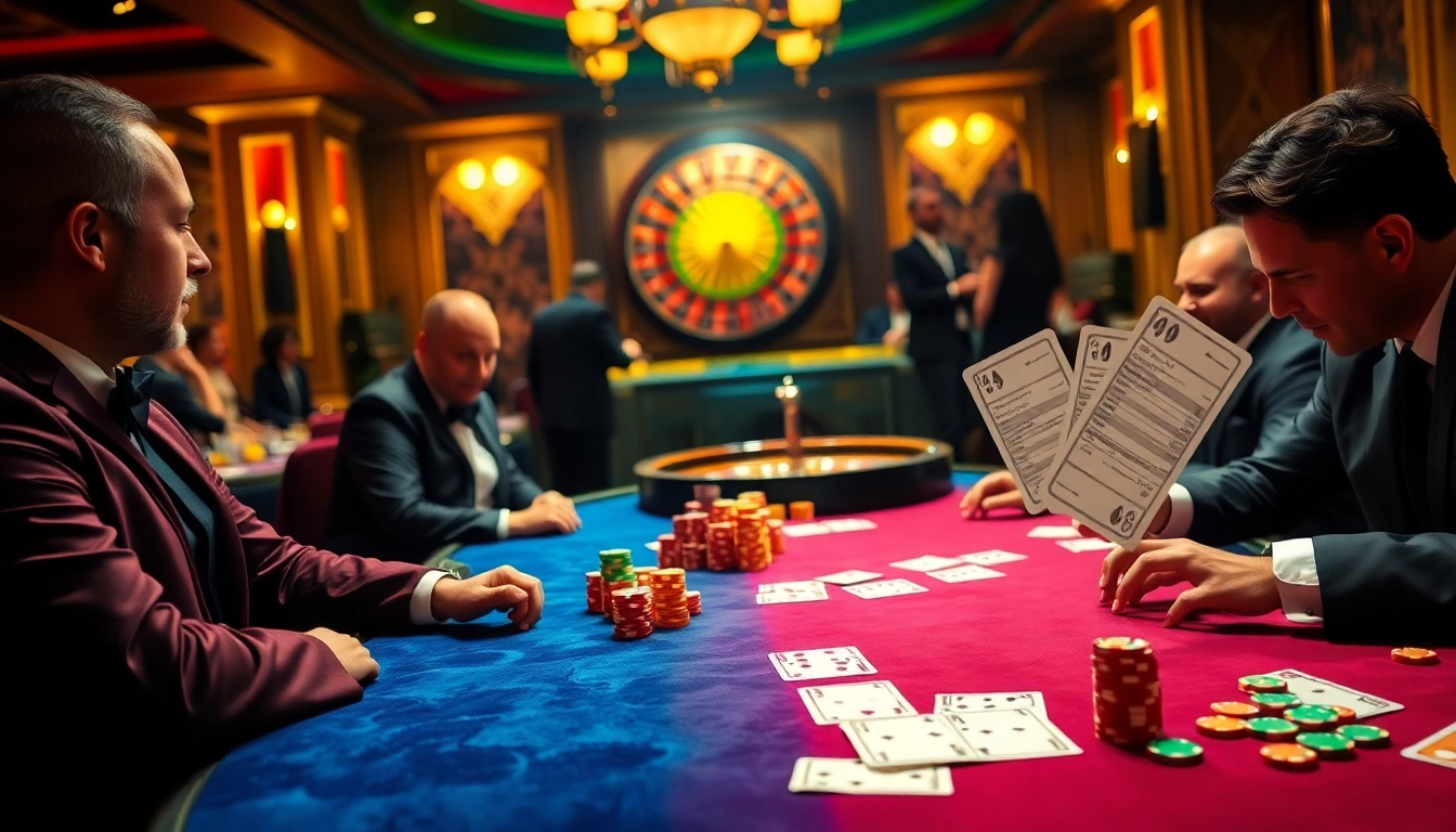 Experience the thrill of professional gambling with link lc88 at an upscale poker table.