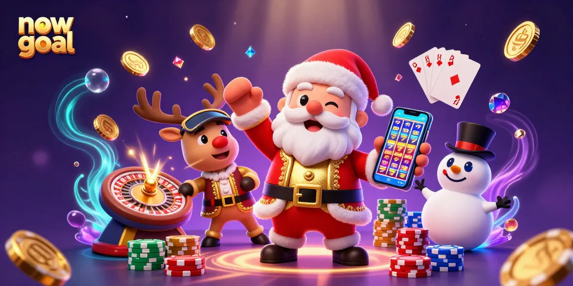 Experience the excitement of now goal as Santa and friends showcase thrilling casino wins.