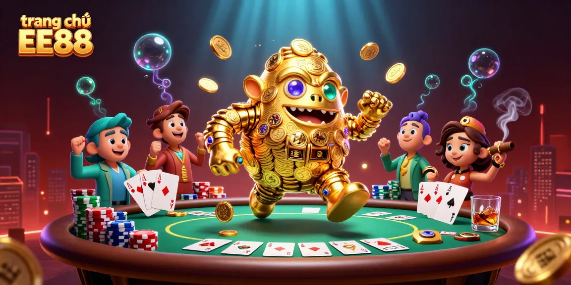 Experience winning thrills at trang chủ EE88 with 3D illustrations showcasing exciting gaming events.