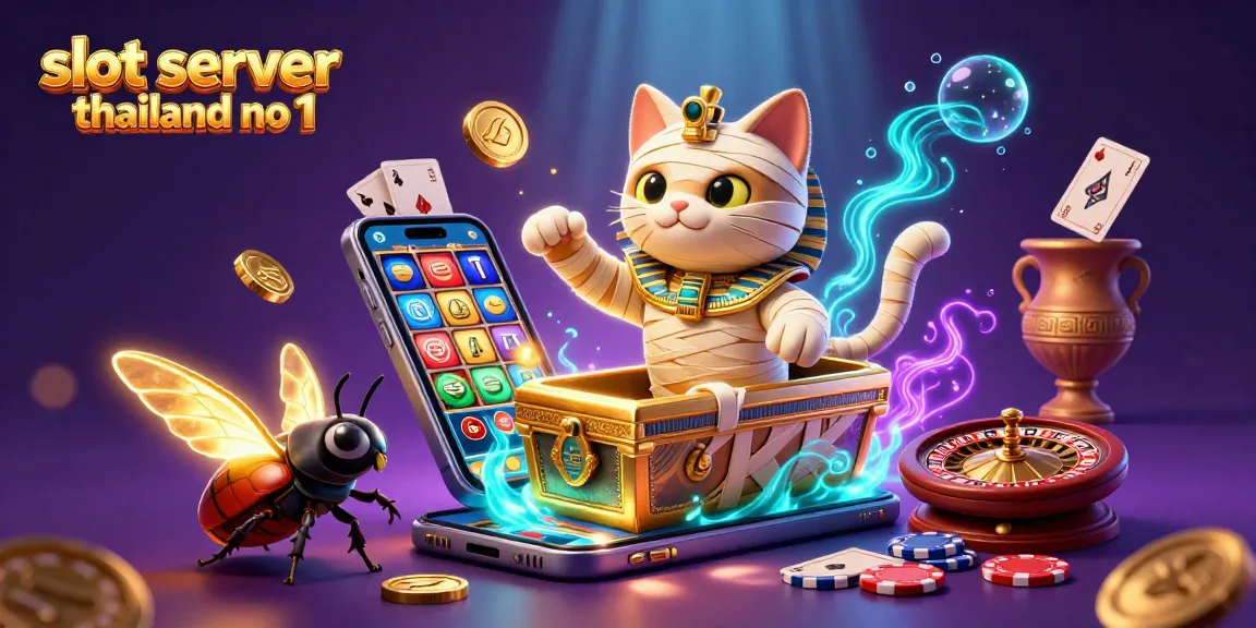 Win big at slot server thailand no 1 with the thrilling mummy cat and magical casino atmosphere.