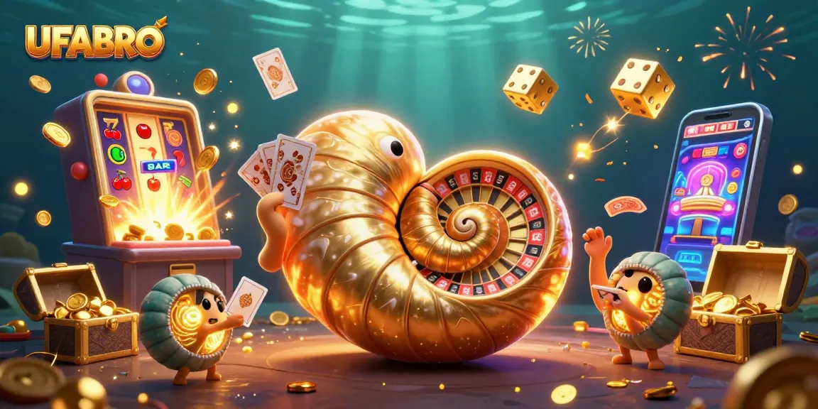 Join UFABRO at the online casino and experience thrilling slot games with giant nautilus!