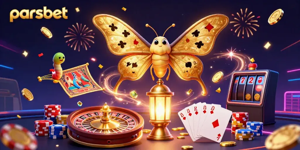 Parsbet ile canlı casino sahnesindeki şans oyunlarını temsil eden renkli detaylar!