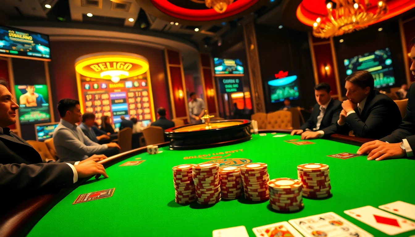 Experience high-stakes gaming excitement with Bem88's luxurious online casino atmosphere.