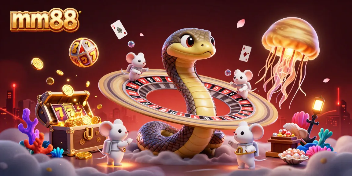 Experience thrilling games with mm88 as a cosmic dealer in an ultra-detailed casino adventure.