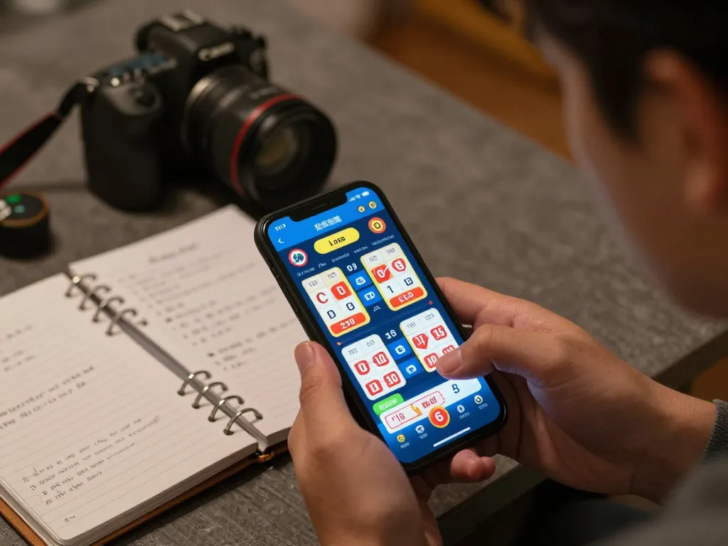 Lô đề online gameplay displayed on a smartphone with strategic betting options in a cozy home setting.