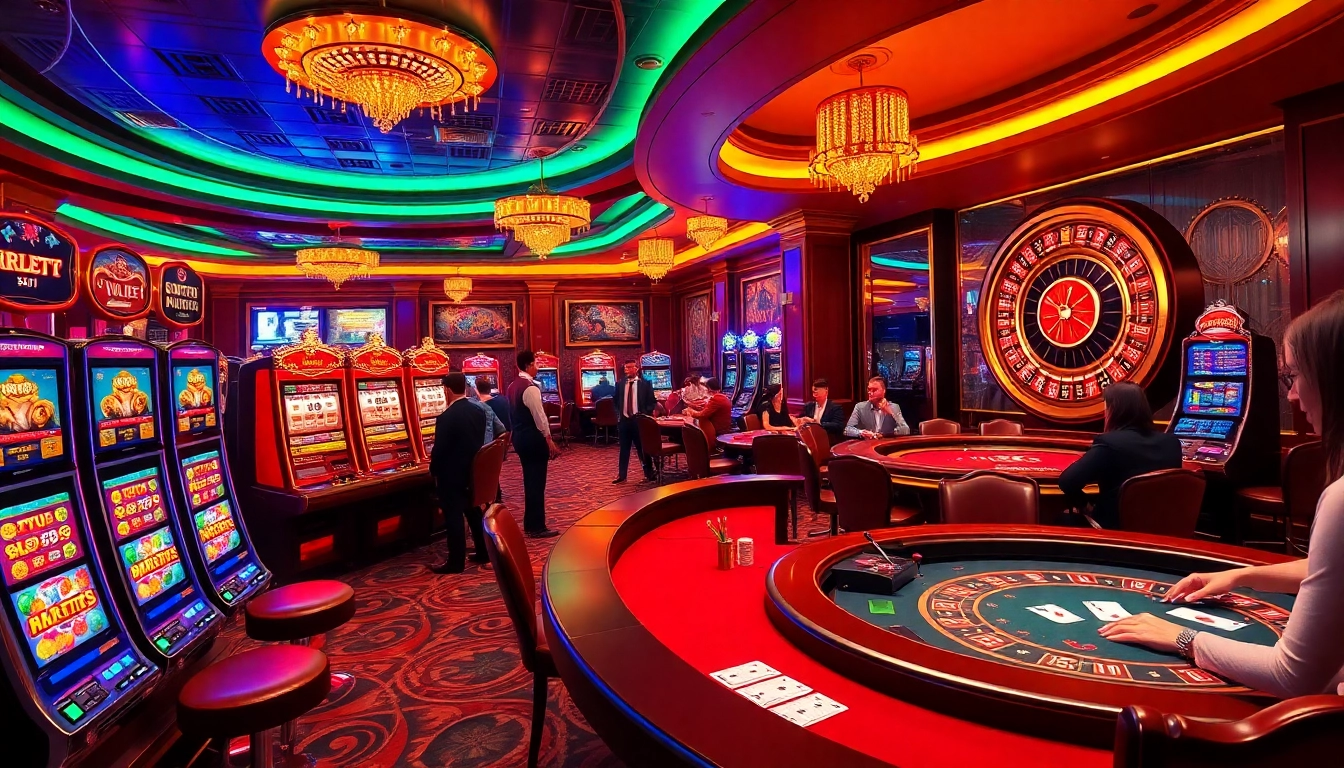 Discover the excitement of nhà cái rr88 with vibrant casino games, luxurious tables, and engaging players.