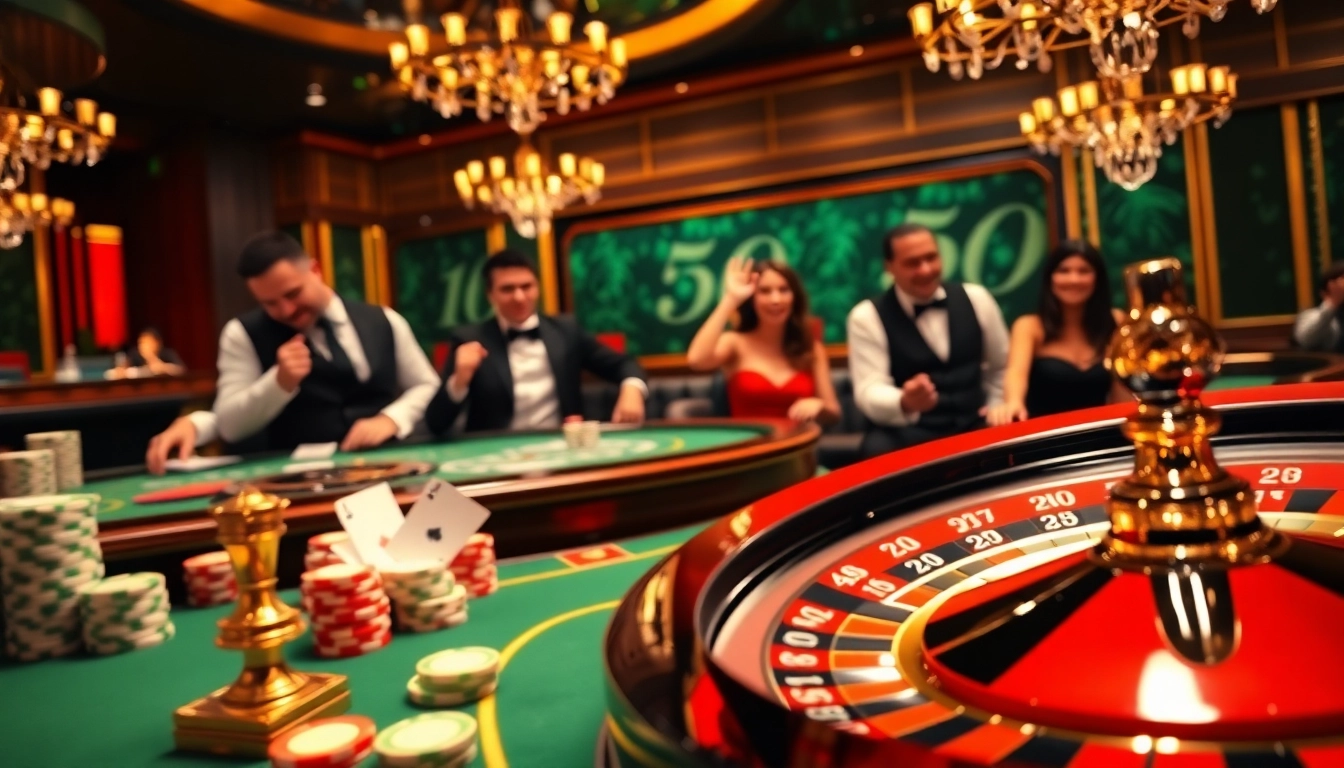 Experience engaging gameplay at https://kubet.agency/ with vibrant casino visuals and lively players.