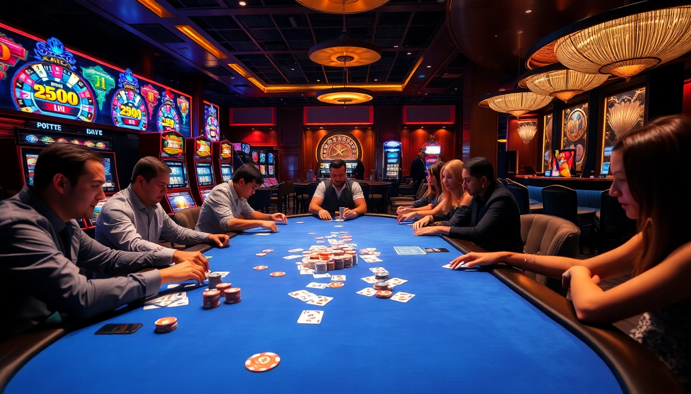 Engage with the thrilling gg88 live gaming experience at a luxurious casino.