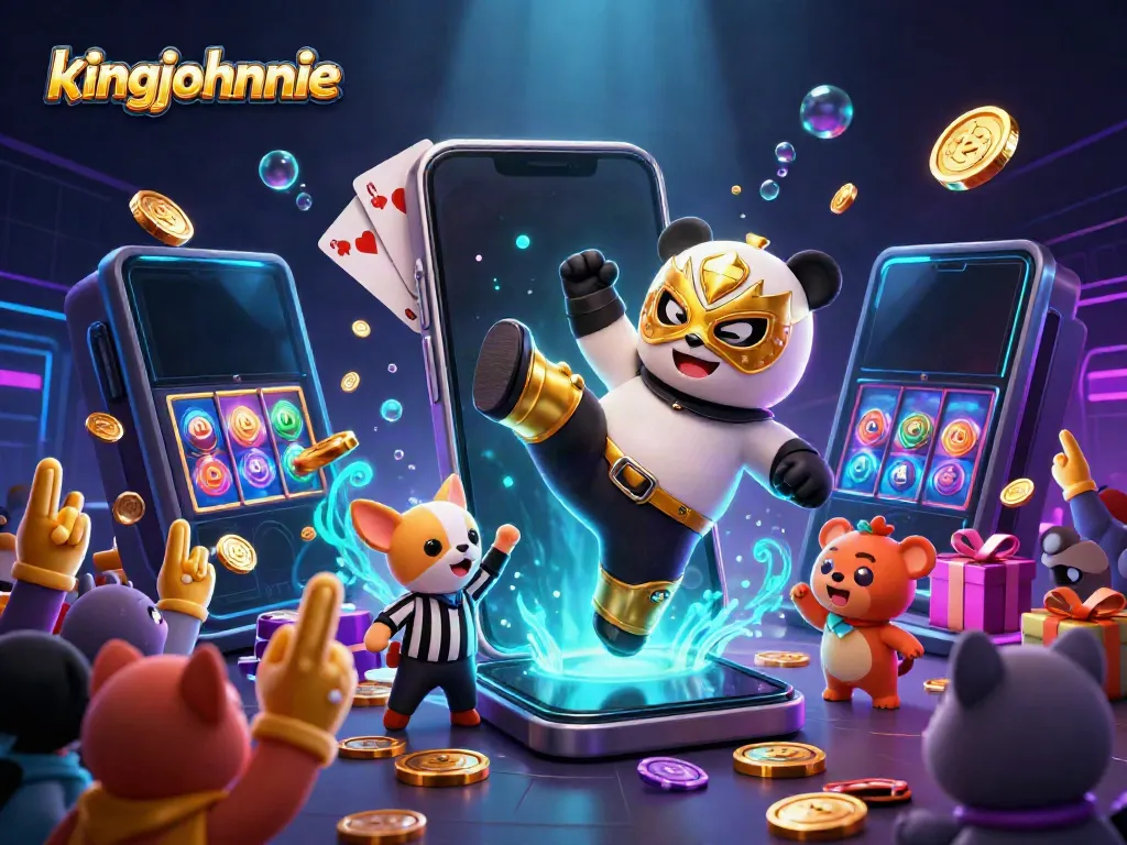 Experience the thrilling action at kingjohnnie casino with a vibrant wrestling scene packed with bonuses and excitement.