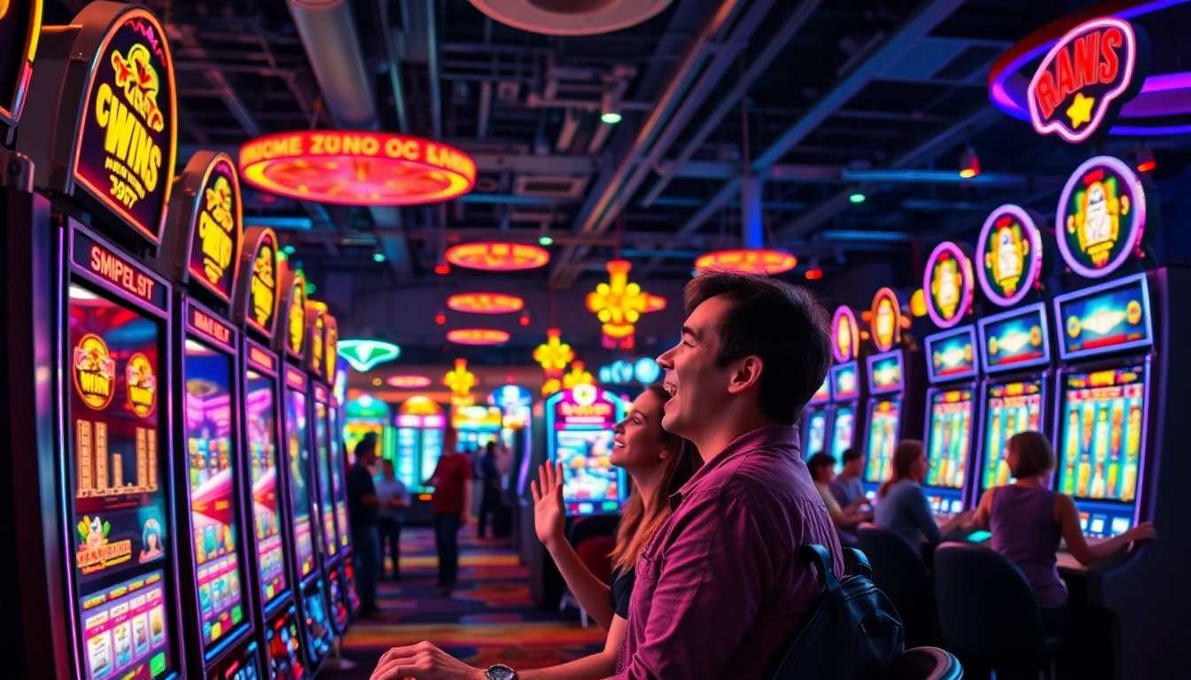 Menangkan hadiah besar di xgslot88 dengan mesin slot berwarna-warni dan pemain yang bersemangat.