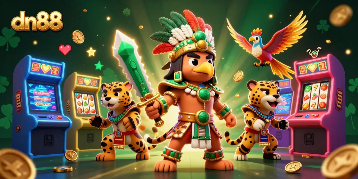 Experience thrilling gaming adventures at dn88 with vibrant casino-themed characters and elements.