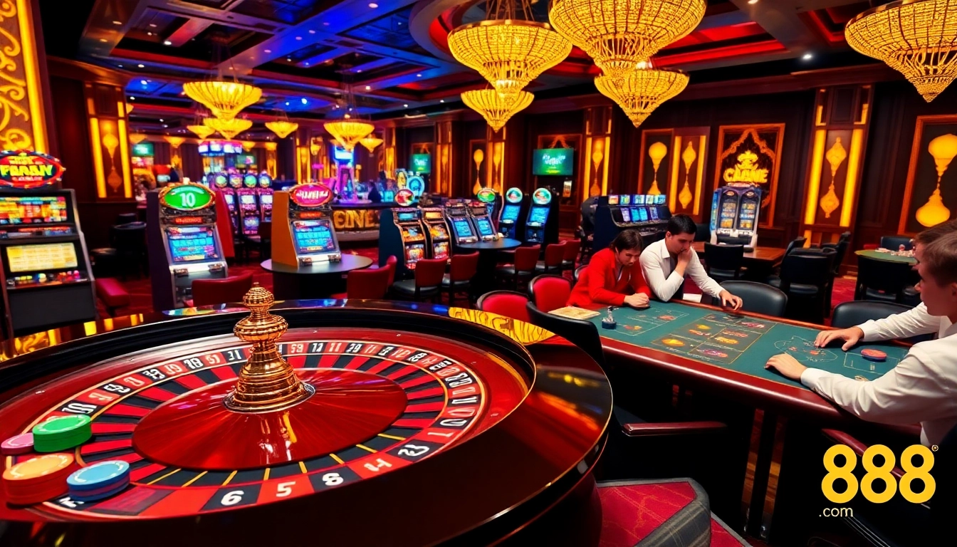 Experience the excitement of rr88 com with vibrant casino action at a roulette table.