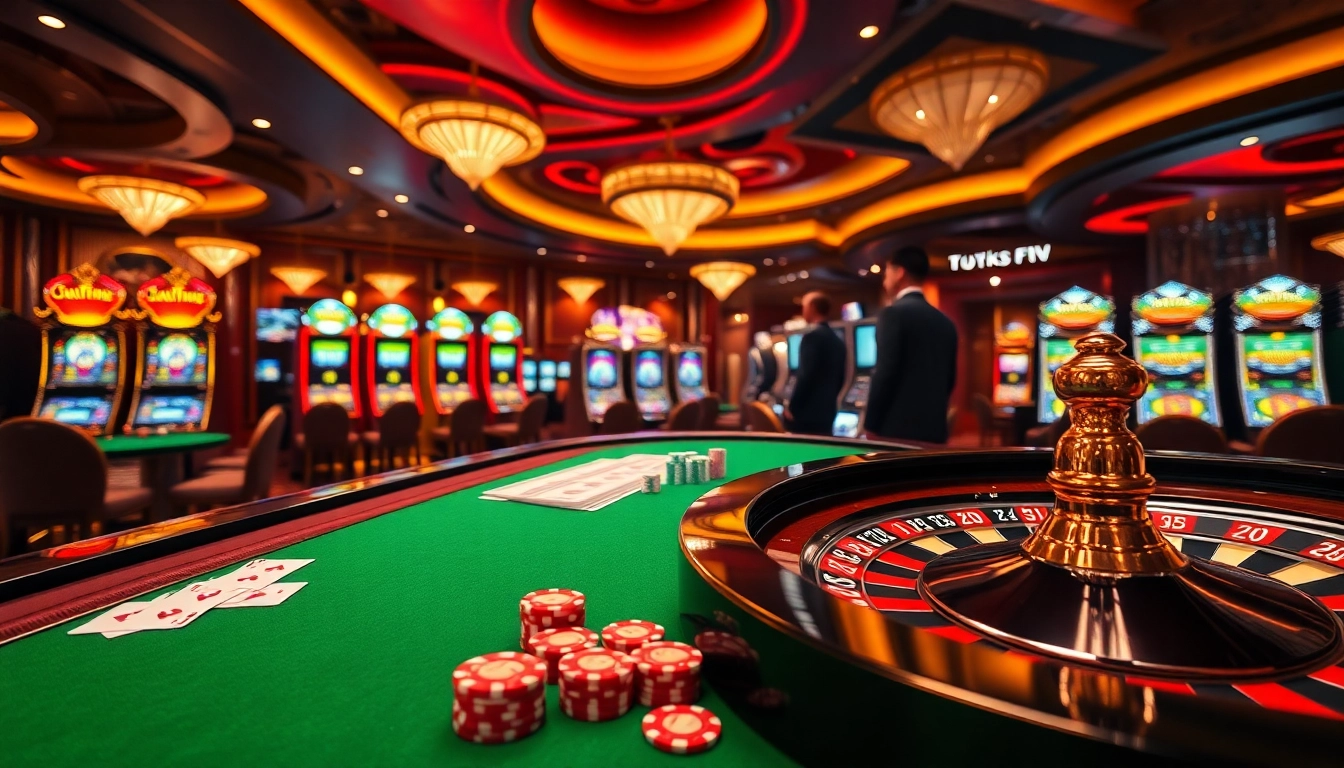 Experience the thrill of winning at 79king osaka with vibrant casino games and elegant setups.