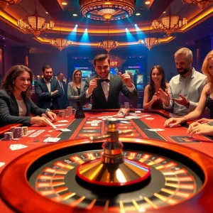 Engage in thrilling gameplay at THABET's online casino, featuring vibrant slots and roulette.