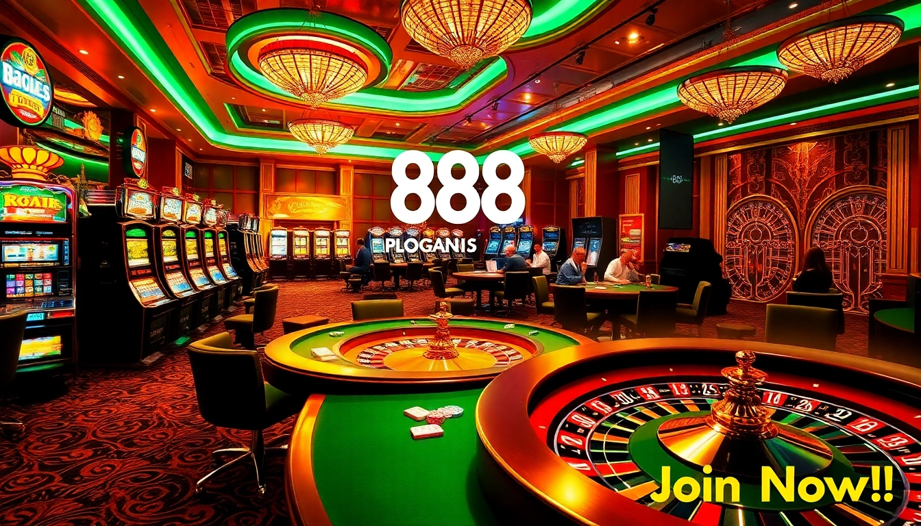Players engaging in high-stakes gaming at 88i casino, showcasing excitement and luxury.