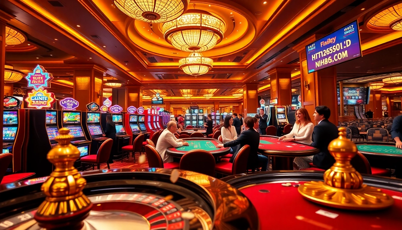Experience thrilling gaming at https://nh88vn.com/ with vibrant slot machines and exciting roulette.