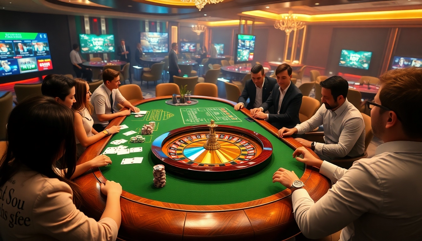 Experience the excitement of online gambling at https://kuwinblog.com/ with vibrant casino tables and professional dealers.