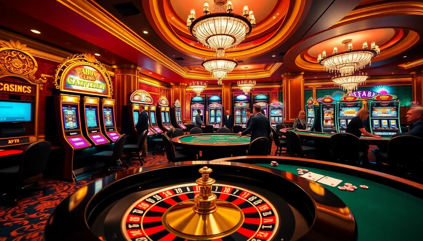 Experience thrilling gameplay at https://789club.quest/ with vibrant casino elements and players engaging at tables.
